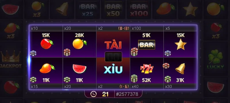 Các tính năng nổi bật của Xèng 777 Sunwin