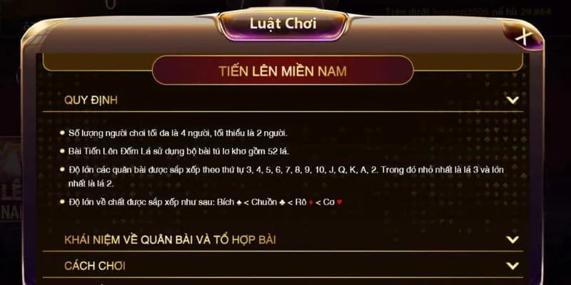 Cách chơi Tiến lên miền Nam cho người mới
