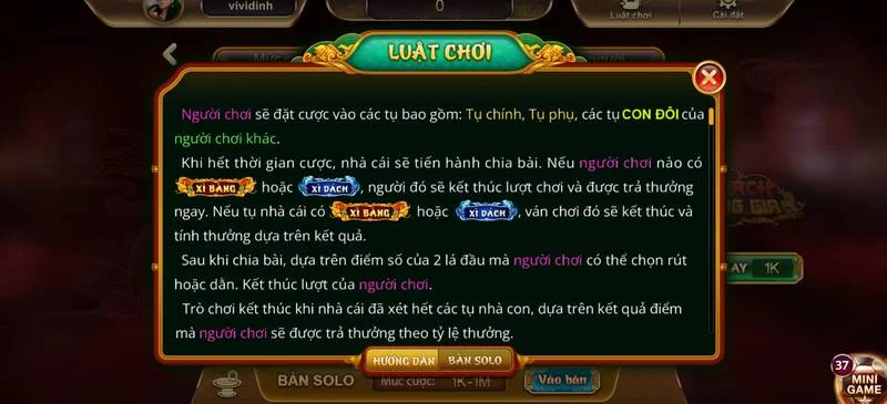 Mẹo chơi xì dách Sunwin dễ thắng cho người mới