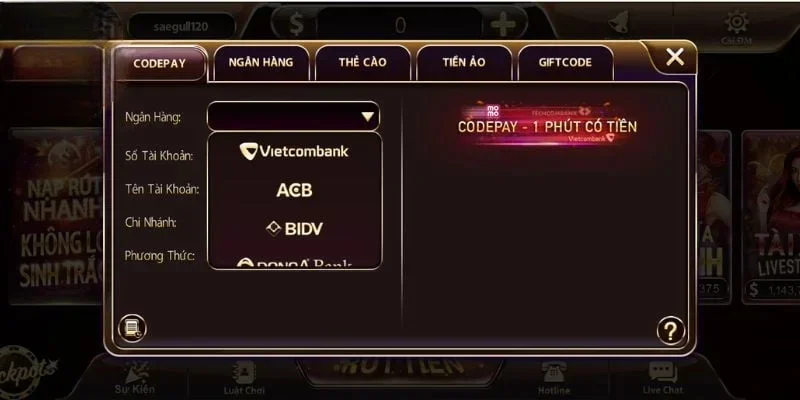 Lựa chọn ngân hàng được Sunwin hỗ trợ