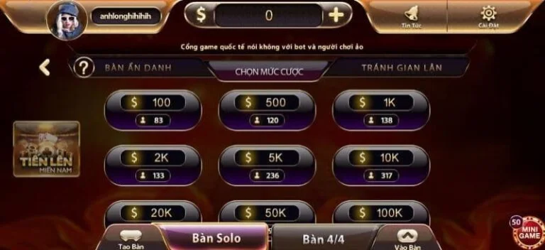 Mẹo chơi Tiến lên miền Nam dễ thắng cho người mới