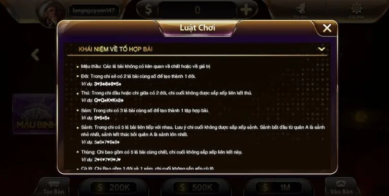 Thuật ngữ phổ biến trong Mậu binh Sunwin